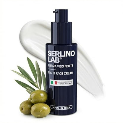 Serlino Lab Face Cream – Retinol & Hyaluronic Acid Moisturizer, Reduces Wrinkles & Dark Spots, Improves Elasticity & Radiance, 1.7 Fl Oz Avelisse