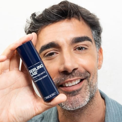 Serlino Lab Face Cream – Retinol & Hyaluronic Acid Moisturizer, Reduces Wrinkles & Dark Spots, Improves Elasticity & Radiance, 1.7 Fl Oz Avelisse