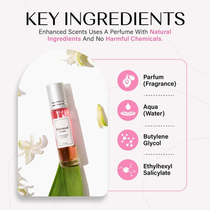 Enhanced Scents - The Original Scent, Roll on Long-Lasting Perfume for Women - 0.35 Fl Oz Avelisse