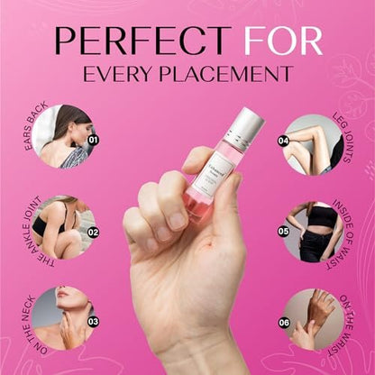 Enhanced Scents - The Original Scent, Roll on Long-Lasting Perfume for Women - 0.35 Fl Oz Avelisse