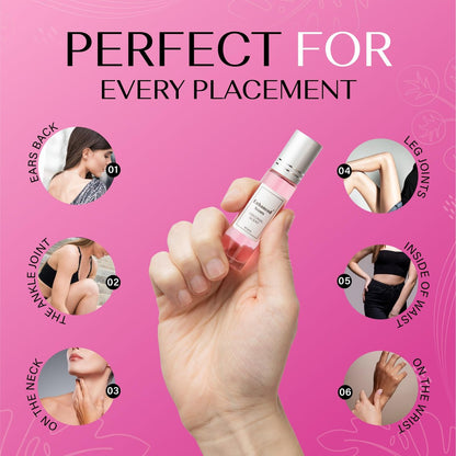 Enhanced Scents - The Original Scent, Roll on Long-Lasting Perfume for Women - 0.35 Fl Oz Avelisse