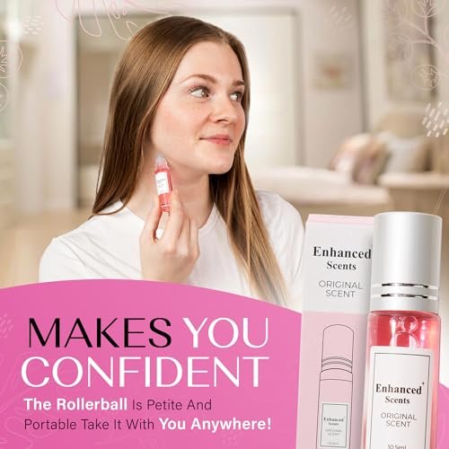 Enhanced Scents - The Original Scent, Roll on Long-Lasting Perfume for Women - 0.35 Fl Oz Avelisse