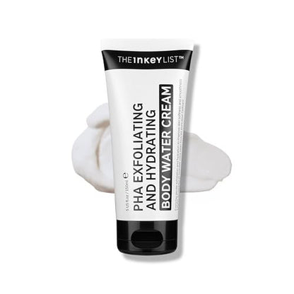 The INKEY List PHA Body Water Cream - 2-in-1 Exfoliating & Hydrating Moisturizer for Smoother, Brighter, Even-Looking Skin, 5 fl oz Avelisse