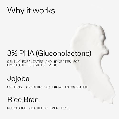The INKEY List PHA Body Water Cream - 2-in-1 Exfoliating & Hydrating Moisturizer for Smoother, Brighter, Even-Looking Skin, 5 fl oz Avelisse