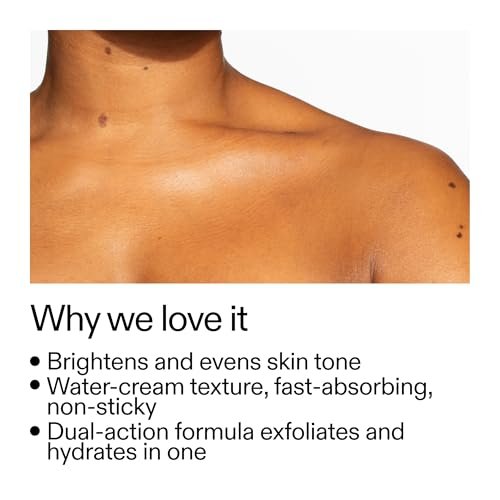 The INKEY List PHA Body Water Cream - 2-in-1 Exfoliating & Hydrating Moisturizer for Smoother, Brighter, Even-Looking Skin, 5 fl oz Avelisse