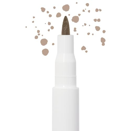 ColourPop Freckle Pen - Long-Lasting Faux Freckle Makeup, Buildable Customizable Color, Natural Looking Fake Freckles with Soft Felt Tip Applicator - Soft Brown (0.03 oz) - görsel 2