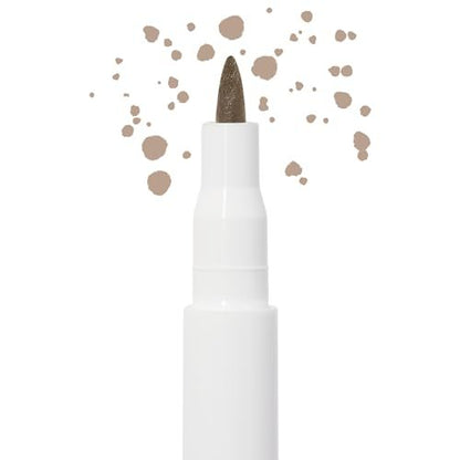 ColourPop Freckle Pen - Long-Lasting Faux Freckle Makeup, Buildable Customizable Color, Natural Looking Fake Freckles with Soft Felt Tip Applicator - Soft Brown (0.03 oz)