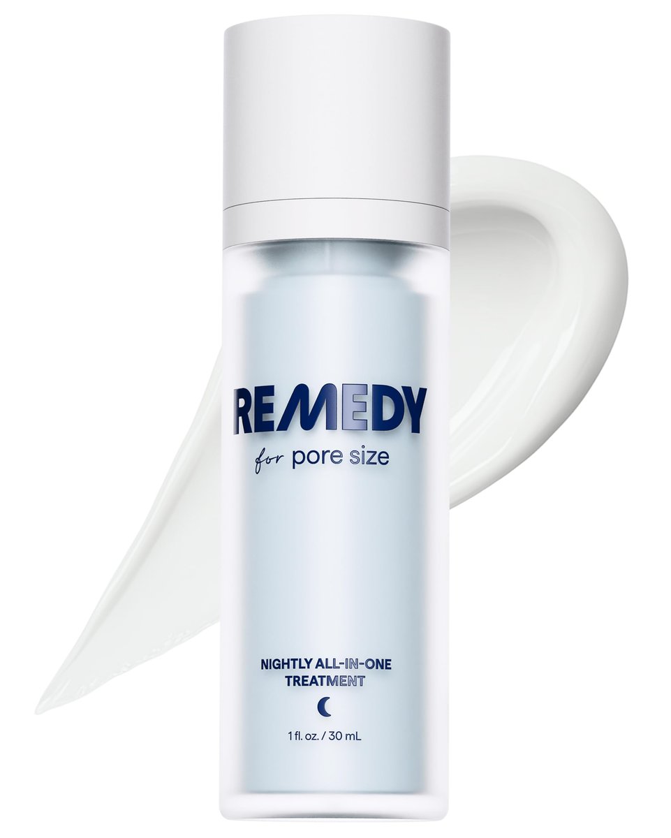 Remedy Science Pore Refining Advanced Serum - Large Pore Minimizer with Retinol, BHA Salicylic Acid, Niacinamide - Dermatologist Dr. Shah Formula for Texture, Pimples, Blackheads Avelisse