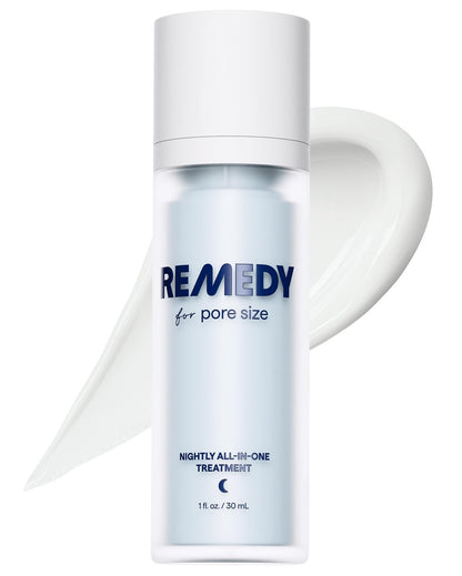 Remedy Science Pore Refining Advanced Serum - Large Pore Minimizer with Retinol, BHA Salicylic Acid, Niacinamide - Dermatologist Dr. Shah Formula for Texture, Pimples, Blackheads Avelisse