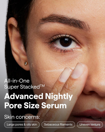 Remedy Science Pore Refining Advanced Serum - Large Pore Minimizer with Retinol, BHA Salicylic Acid, Niacinamide - Dermatologist Dr. Shah Formula for Texture, Pimples, Blackheads Avelisse