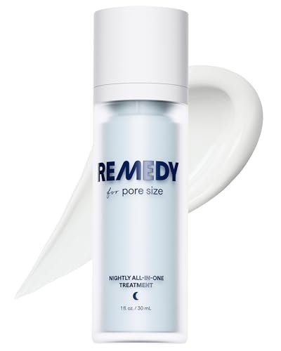 Remedy Science Pore Refining Advanced Serum - Large Pore Minimizer with Retinol, BHA Salicylic Acid, Niacinamide - Dermatologist Dr. Shah Formula for Texture, Pimples, Blackheads Avelisse