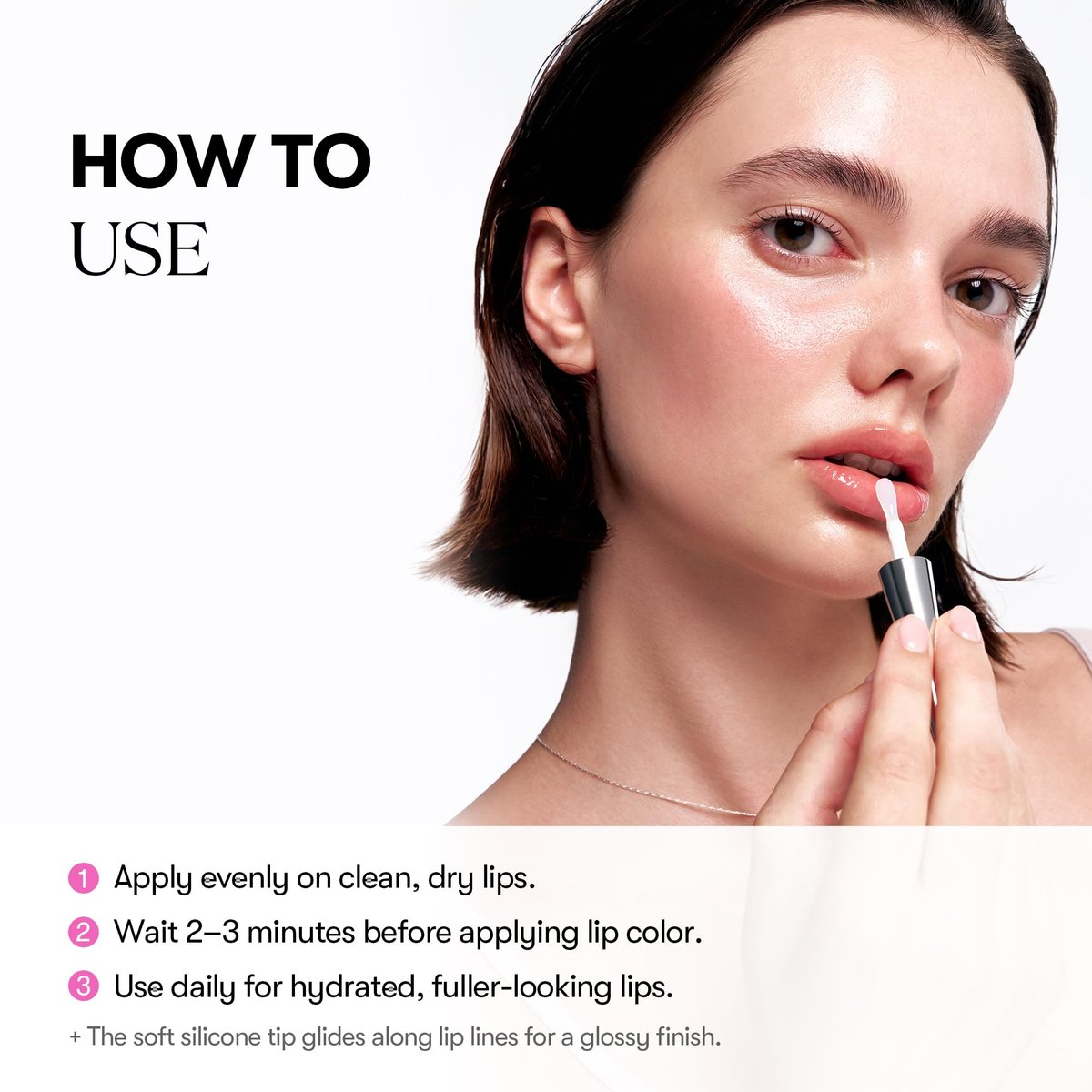 VT COSMETICS Reedle Shot Lip Plumper - Hydrating & Volumizing Clear Lip Gloss with Microneedling Effect & Hyaluronic Acid for Fuller, Smoother Lips (Beginner, 0.15 oz) - görsel 9