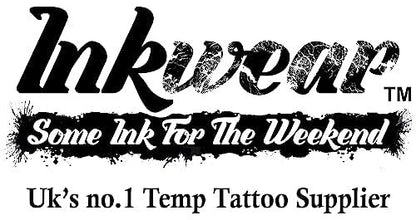 Tommy Lee and Pam Life-Sized Fake Temporary Tattoos – Couples Tattoo Set by InkWear