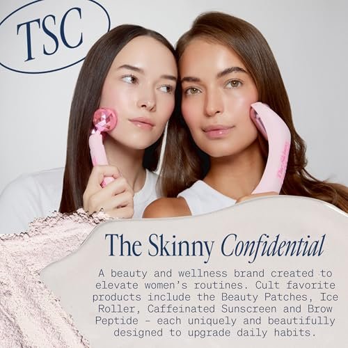 The Skinny Confidential Brow Peptide Eyebrow & Eyelash Styling Serum – All Day Hold, Lightweight & Non-Greasy Brow & Lash Serum (1 Fl Oz) Avelisse