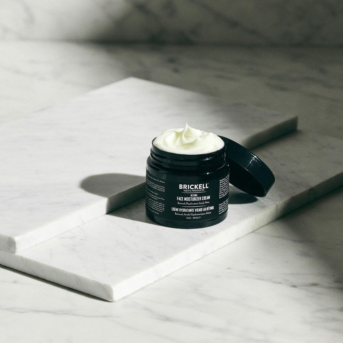 Brickell Men's Retinol Face Moisturizer Cream for Men - Natural & Organic Anti-Wrinkle Night Cream with Retinol & Hyaluronic Acid, Fragrance-Free, 2 oz Avelisse