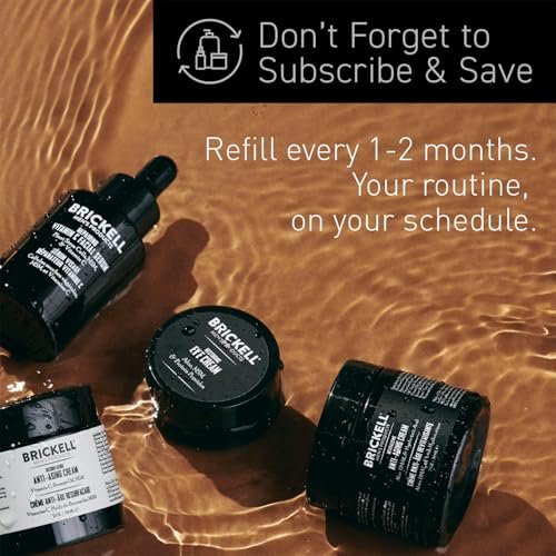 Brickell Men's Retinol Face Moisturizer Cream for Men - Natural & Organic Anti-Wrinkle Night Cream with Retinol & Hyaluronic Acid, Fragrance-Free, 2 oz Avelisse
