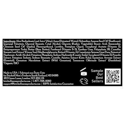 Brickell Men's Retinol Face Moisturizer Cream for Men - Natural & Organic Anti-Wrinkle Night Cream with Retinol & Hyaluronic Acid, Fragrance-Free, 2 oz Avelisse