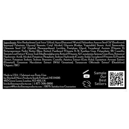 Brickell Men's Retinol Face Moisturizer Cream for Men - Natural & Organic Anti-Wrinkle Night Cream with Retinol & Hyaluronic Acid, Fragrance-Free, 2 oz Avelisse