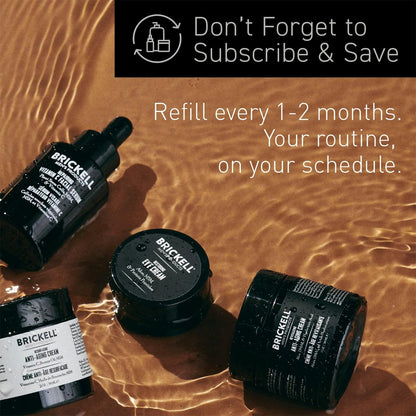 Brickell Men's Retinol Face Moisturizer Cream for Men - Natural & Organic Anti-Wrinkle Night Cream with Retinol & Hyaluronic Acid, Fragrance-Free, 2 oz Avelisse