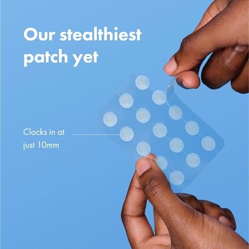 Mighty Patch Mini Invisible+ Patches - X-Small Daytime Hydrocolloid Acne Pimple Patches, 30 Count, 10mm Avelisse