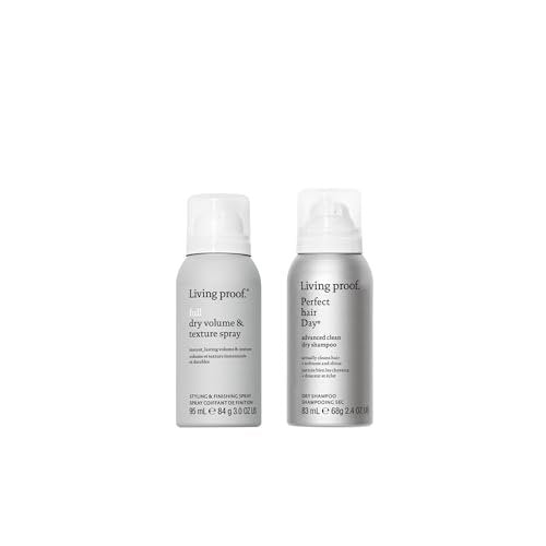 Living Proof Travel Size Advanced Clean Dry Shampoo + Dry Volume & Texture Spray Bundle ($37 Value) Avelisse