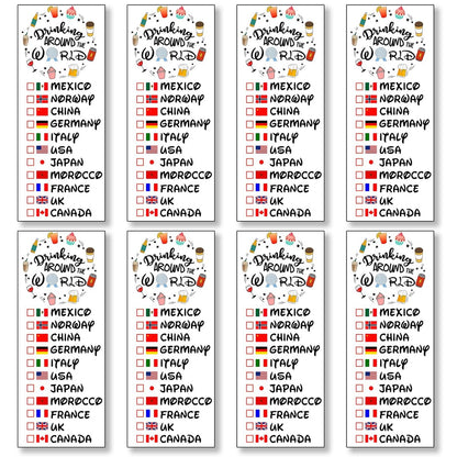 Epcot Drink Around World Temporary Tattoo – Match with Your Epcot Drink Around World Shirt Avelisse
