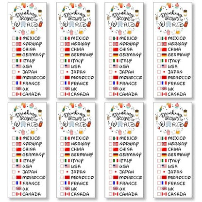 Epcot Drink Around World Temporary Tattoo – Match with Your Epcot Drink Around World Shirt Avelisse