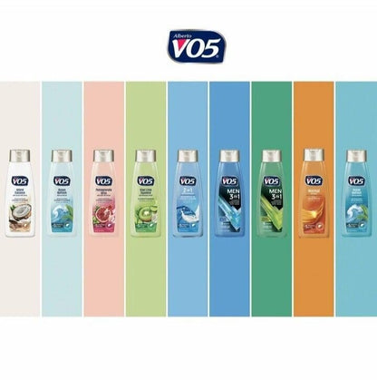 Alberto VO5 Daily Revitalizing Shampoo 15 oz (Pack of 6) - Moisturizing & Gentle Cleansing Avelisse