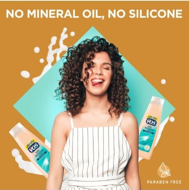 Alberto VO5 Daily Revitalizing Shampoo 15 oz (Pack of 6) - Moisturizing & Gentle Cleansing Avelisse