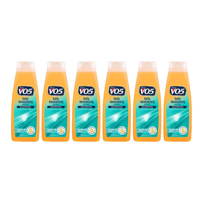 Alberto VO5 Daily Revitalizing Shampoo 15 oz (Pack of 6) - Moisturizing & Gentle Cleansing Avelisse