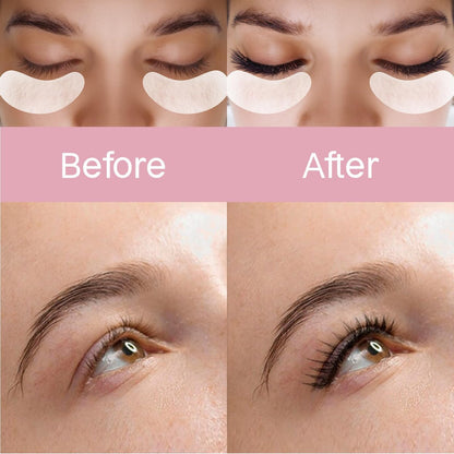 Vaincre 120 Pairs Hydrogel Under Eye Patches – Lint-Free Gel Eye Pads for Lash Extensions & Lash Lift Supplies