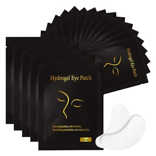 Vaincre 120 Pairs Hydrogel Under Eye Patches – Lint-Free Gel Eye Pads for Lash Extensions & Lash Lift Supplies - görsel 1