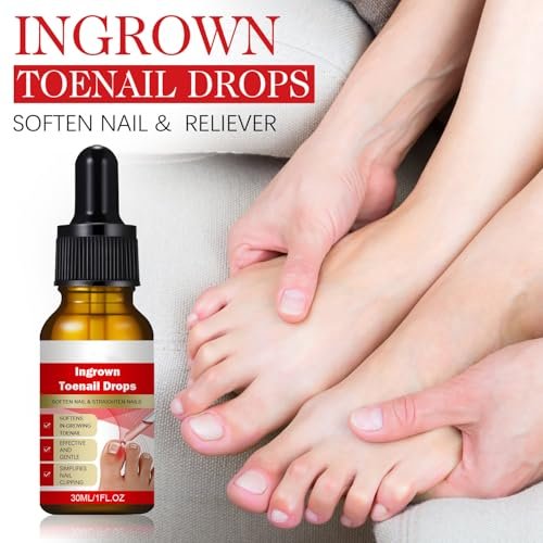 2-Pack Ingrown Toenail Drops & Relief Kit with Silicone Gel Toe Caps | AUJ Avelisse