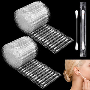 Hoolerry 200 Pcs Piercing Aftercare Swabs - – Individually Packaged: Each swab comes in its own sealed pouch, – Image 1