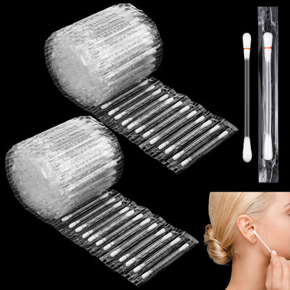 Hoolerry 200 Pcs Piercing Aftercare Swabs - Individually Packaged Saline Solution Swabs for Hole Cleaner, Keloid Bump Removal, Nose Piercing Bump Avelisse