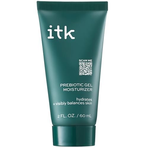 ITK Skincare Prebiotic Gel Face Moisturizer for Oily, Acne Prone Skin - Niacinamide + Squalane + Cucumber Extract - Hydrate & Energize Skin - Dark Spot Corrector - Vegan & Cruelty Free - görsel 2