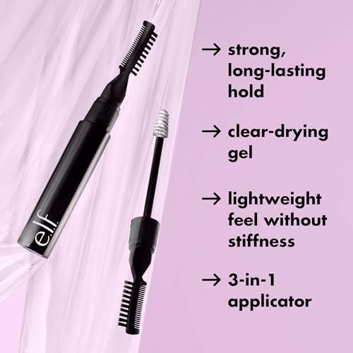 e.l.f. Brow Laminating Gel - Strong-Hold Clear Brow Gel for Laminated Brows, Vegan & Cruelty-Free - görsel 10