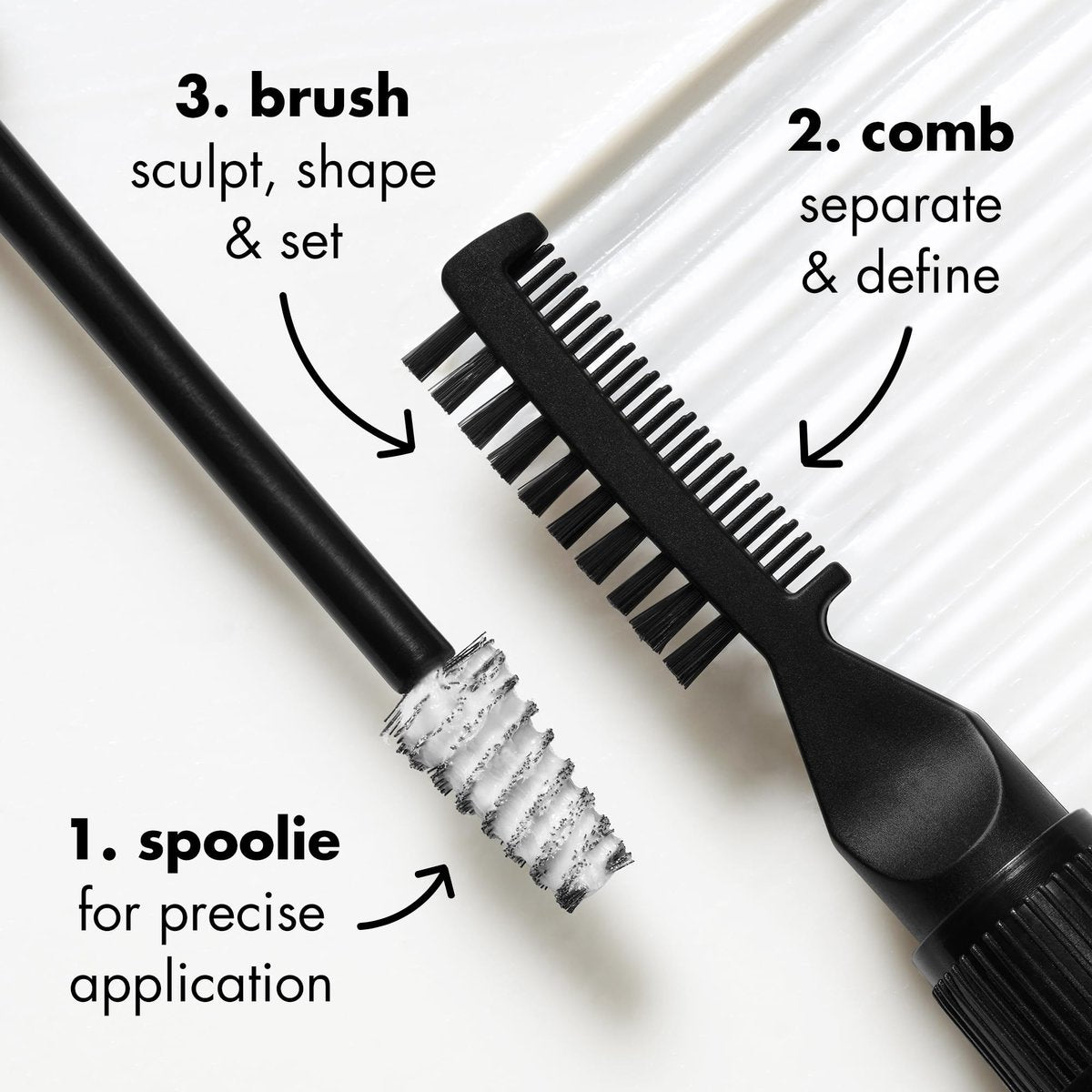 e.l.f. Brow Laminating Gel - Strong-Hold Clear Brow Gel for Laminated Brows, Vegan & Cruelty-Free - görsel 13