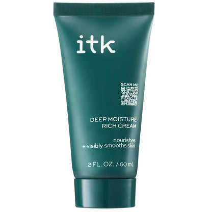 ITK Skincare Deep Moisture Anti Aging Face Cream with Hyaluronic Acid, Ceramides & Shea Butter – Rich Hydration, Reduces Fine Lines & Wrinkles, Smooths Dry Skin
