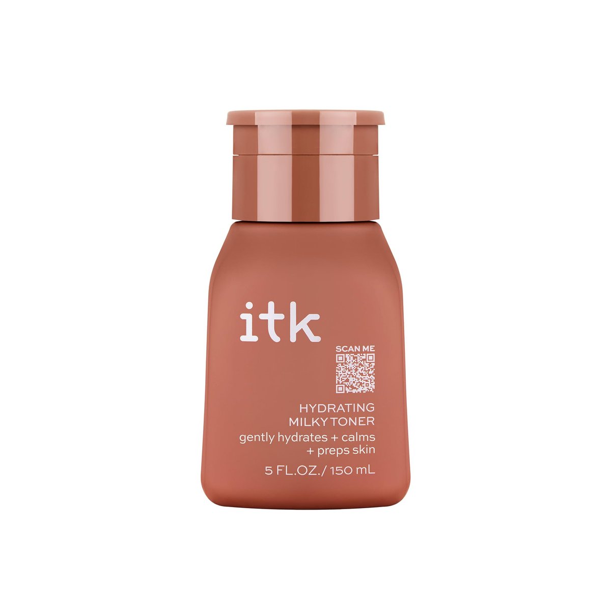 ITK Hydrating Hyaluronic Acid Milky Face Toner for Dry Skin + Redness with Green Tea + Squalane - Prep, Tone + Calm Skin - Soothing Vegan Moisturizing Facial Toner - 5 oz Avelisse