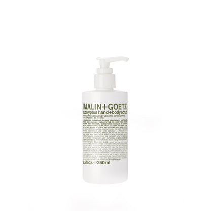 MALIN+GOETZ Eucalyptus Hand + Body Scrub – Resurfacing Cleanser with Lactic Acid, Mandelic Acid, Pumice & Niacinamide – Deeply Cleanses, Smooths & Brightens – Vegan & Cruelty-Free (8.5 fl oz) Avelisse