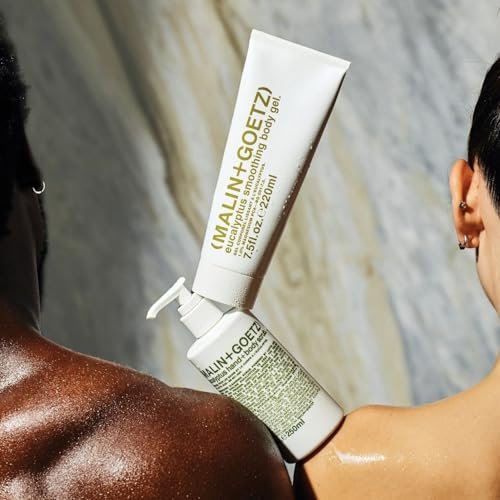 MALIN+GOETZ Eucalyptus Hand + Body Scrub – Resurfacing Cleanser with Lactic Acid, Mandelic Acid, Pumice & Niacinamide – Deeply Cleanses, Smooths & Brightens – Vegan & Cruelty-Free (8.5 fl oz) Avelisse