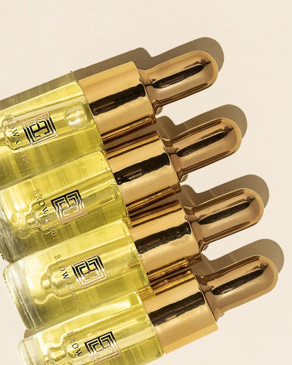 Brow Code GOLD Nourishing Eyebrow Growth Oil – 5ml – Enriched with 5 Advanced Botanicals for Fuller Brows Avelisse