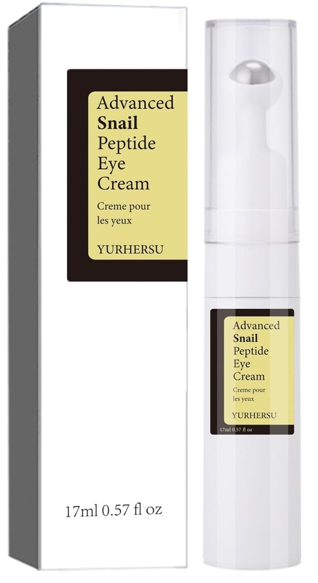 ELCHHIRSCH Snail Peptide Under Eye Cream – Dermatologist Tested: Suitable for all skin types, including sensitive – Image 15