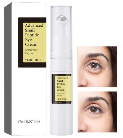 ELCHHIRSCH Snail Peptide Under Eye Cream – 73% Snail Mucin: Rich in glycoproteins, hyaluronic acid, and glycolic – Image 1