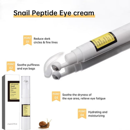 ELCHHIRSCH Snail Peptide Under Eye Cream – Dimensions: 0.82 x 0.82 x 5.1 inches – Image 7