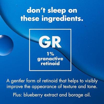 e.l.f. SKIN Youth Boosting Blue-ty Sleep Night Oil - Gentle Overnight Face Oil for Fine Lines & Uneven Texture, Lightweight, Vegan & Cruelty-Free