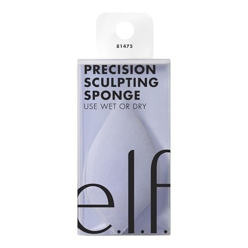e.l.f. Precision Sculpting Sponge – 3-in-1 Contour & Blend Sponge for Cream & Powder Formulas, Vegan & Cruelty-Free - görsel 2