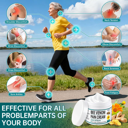 CHANGARLOAD New Zealand Bee Venom Cream for Body Part – 2-Pack Daily Care for Back, Neck, Hands, and Feet