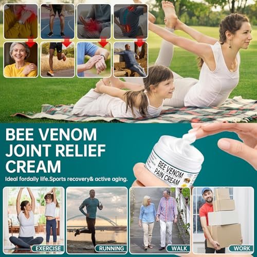 CHANGARLOAD New Zealand Bee Venom Cream for Body Part – 2-Pack Daily Care for Back, Neck, Hands, and Feet - görsel 11